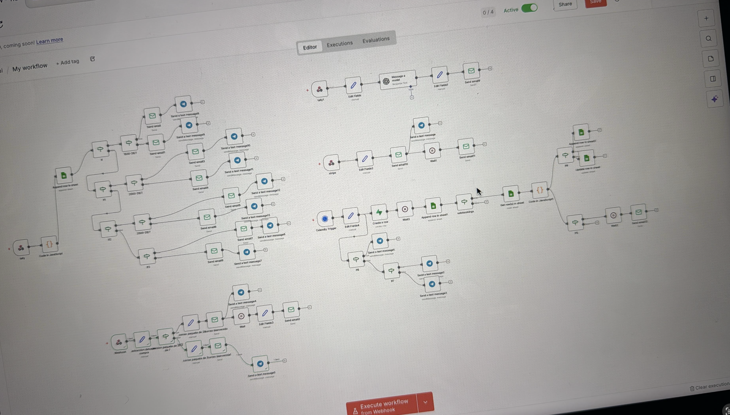 Workflow de automatización
